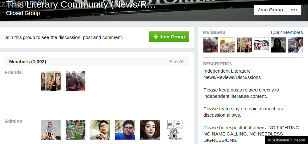 "This Literary Community", one of several groups to form after the reported
"death" of Alt Lit in October 2014.