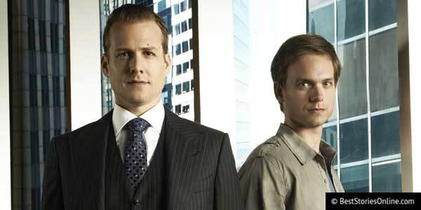 A still from the USA show 'Suits', which portrays the complex relationship
between an ambitious Young Millennial and his mentor.